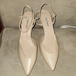 Charles David Nude Strap pumps